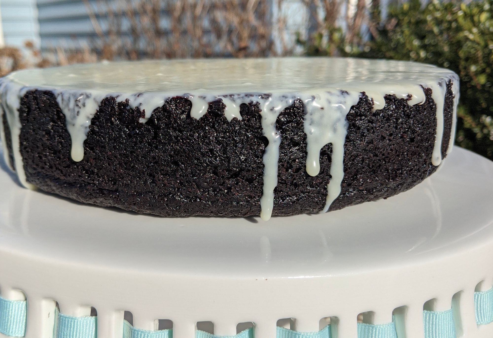 vegan chocolate olive oil cake