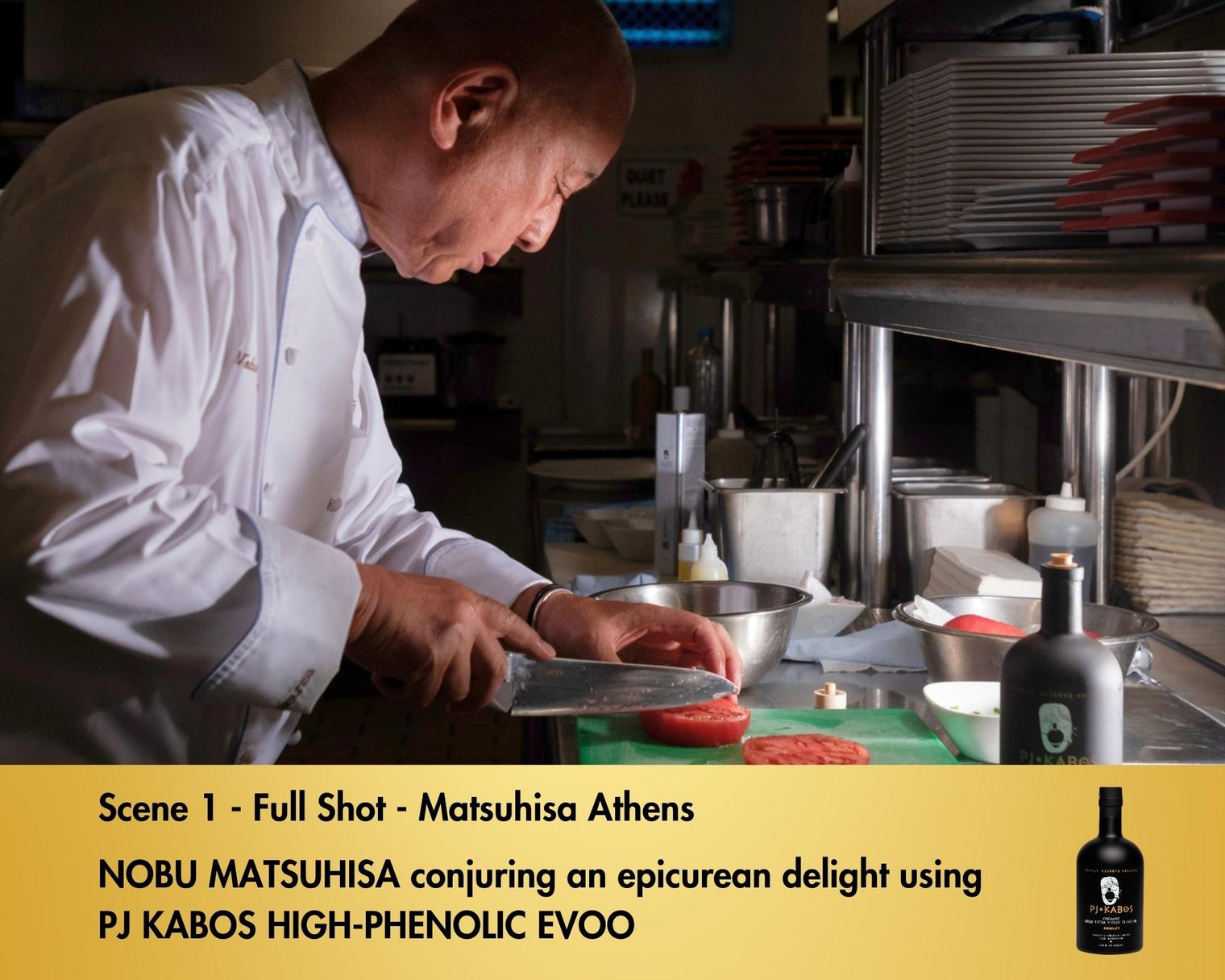 Chef Nobu Matsuhisa and PJ Kabos: Impromptu Culinary Adventure