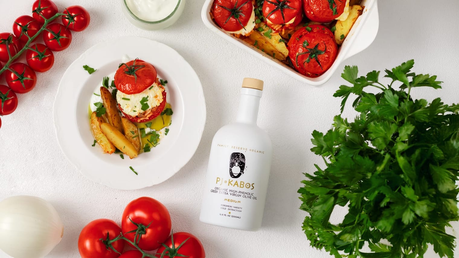 Recipe: Greek Stuffed Tomatoes — "Domates Gemistes"—A Step-by-Step Visual Guide